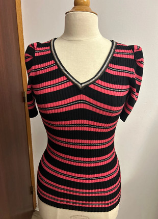 Pull manches courtes, marque: Morgan, état: Très bon état, taille: S / 36 / 8, 6,50 €, 7,53 € Protection acheteurs incluse