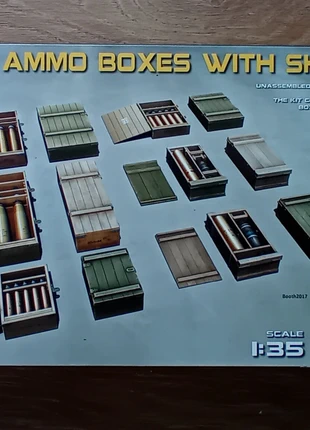 MiniArt 35261 Soviet Ammo boxes w/shells 1/35, marque: MINIART, état: Très bon état, 9,00 €, 10,15 € Protection acheteurs incluse