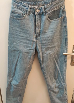 Jeans bleu, merk: Shein, staat: Heel goed, maat: S / 36 / 8, € 6,00, € 7,00 inclusief Kopersbescherming