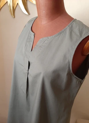 Top verde militare in cotone, marque: Zuiki, état: Très bon état, taille: S / 36 / 8, 5,00 €, 5,95 € Protection acheteurs incluse