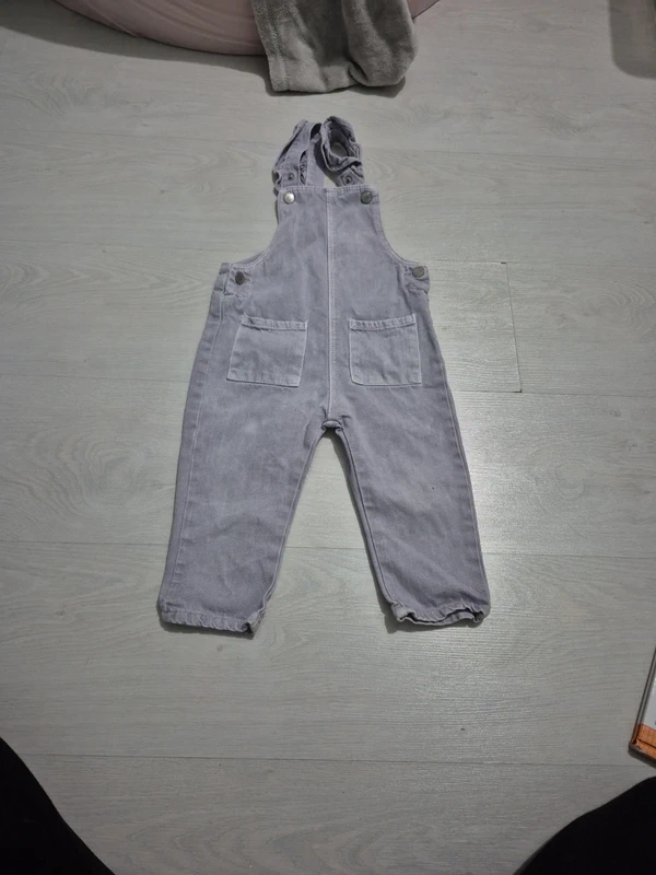 Salopette grise Zara