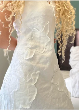 White Elegant Cottagecore Dress, condition: Very good, size: M / 38 / 10, €12.00, €13.30 includes Buyer Protection