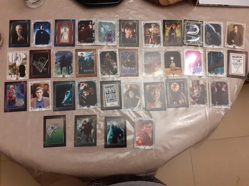 CARTES PANINI HARRY POTTER BIENVENUE À POUDLARD