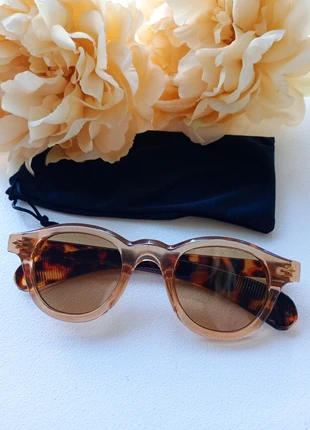 NEW Stijlvolle zonnebril met schildpadmotief Moscot Style, merk: moscot style, staat: Nieuw met prijskaartje, € 35,00, € 37,45 inclusief Kopersbescherming