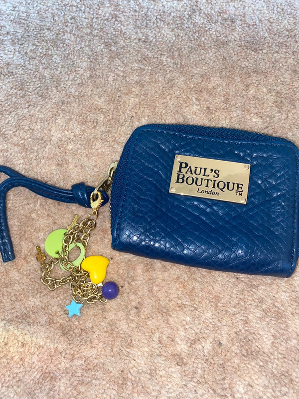 Paul's Boutique London, Bags, Pauls Boutique Blue Tote Handbag