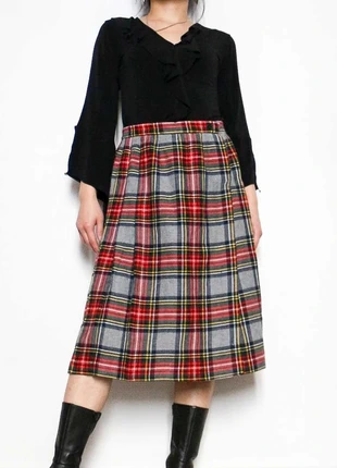Tartan kilt | Jupe écossaise, brand: Vintage, condition: Very good, size: XS / 34 / 6, €15.00, €16.45 includes Buyer Protection Pro