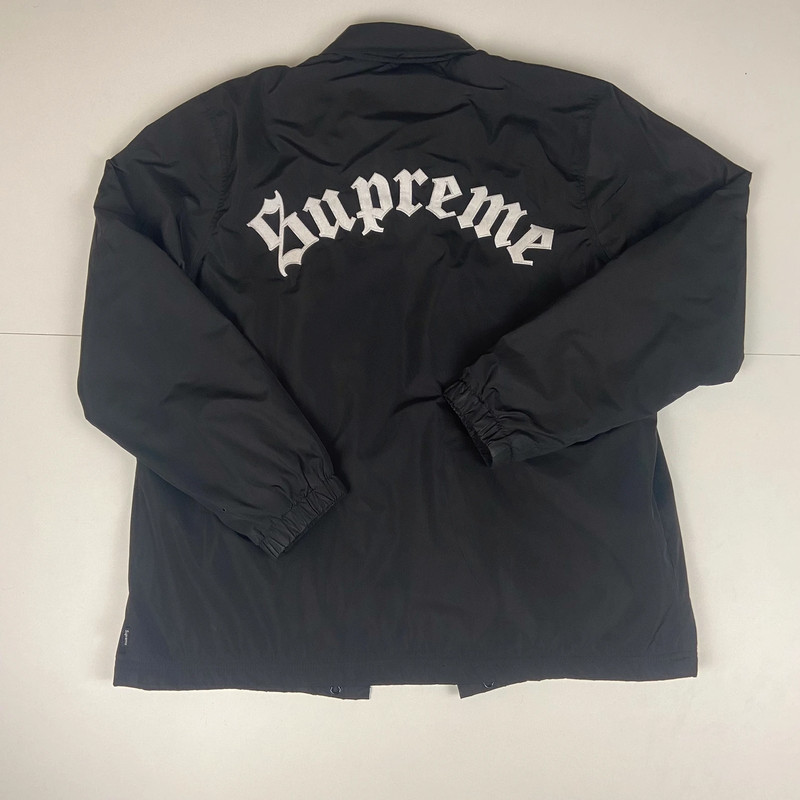 SUPREME OLD ENGLISH COACH JACKET - ナイロンジャケット