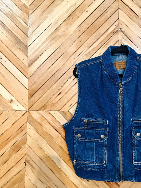 Liz Claiborne Denim Vest 2