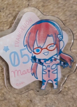 Neon Genesis Evangelion Mari Makinami Chibi Official Clip Badge, brand: Evangelion, condition: Good, £5.00, £5.95 includes Buyer Protection