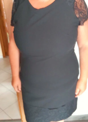 Robe noire, marque: Yessica, état: Très bon état, taille: 4XL / 48 / 20, 4,00 €, 4,90 € Protection acheteurs incluse