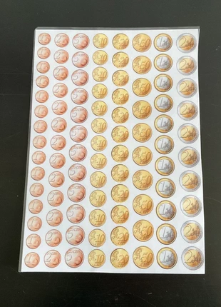 Planche pièces de monnaie à découper, marke: Montessori, zustand: Sehr gut, größe: 8 Jahre / 128, 2,50 €, 3,33 € beinhaltet Vinted-Käuferschutz Pro