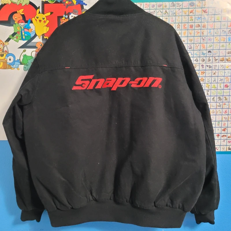 Snap-On Mechanic Work Bomber Jacket 95th anniversary XL, Baggy Large