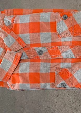 Chemise enfant Cherokee orange à motifs – Taille XS - 4/5 ans – Très bon état, brand: Cherokee, condition: Very good, size: XS, €1.00, €1.75 includes Buyer Protection