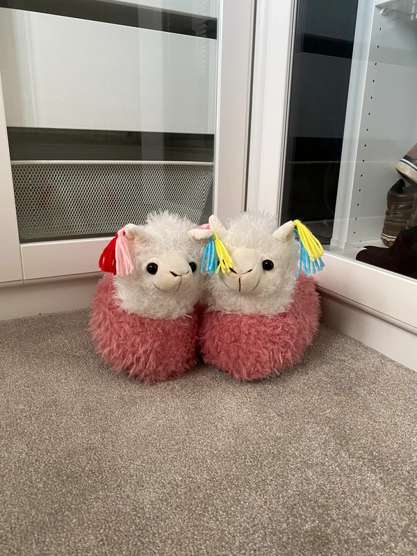 Asos llama store slippers