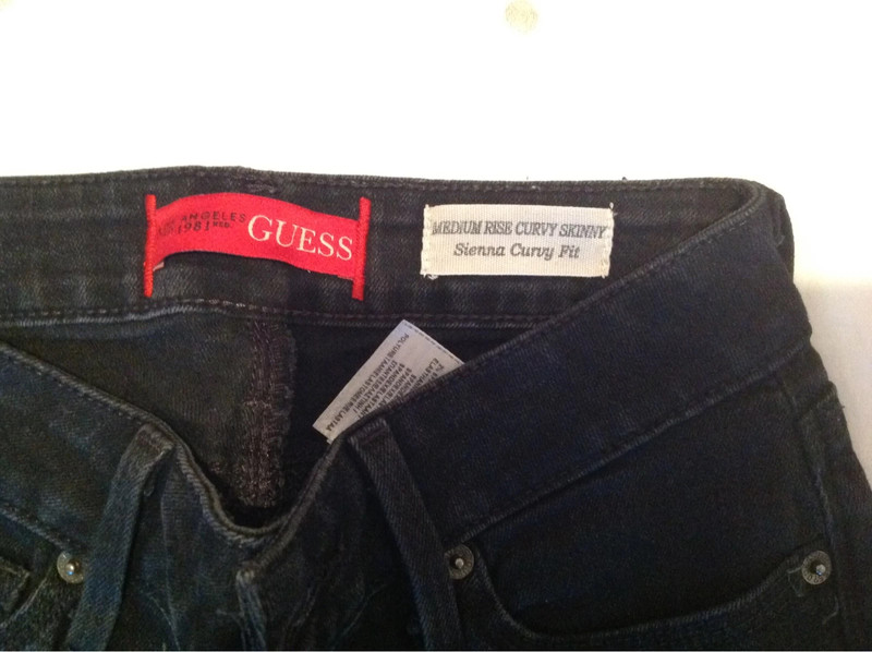 Guess sienna curvy skinny clearance jeans