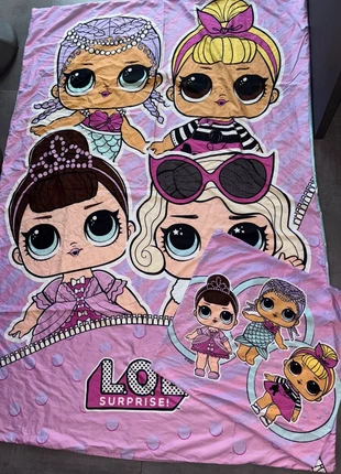 Parure de lit poupées Lol Surprise, marque: L.O.L. Surprise, état: Très bon état, taille: Simple (135-150 cm x 200-220 cm), 8,00 €, 9,10 € Protection acheteurs incluse