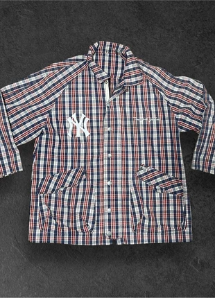 “New Era Yankees Checked Windbreaker Jacket Vintage Retro Oversize Embroidered Logo Streetwear Y2K”, marca: New Era, estado: Muy bueno, tamaño: XL, 32,75 €, 35,09 € Protección al comprador incluida