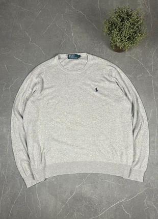 Ralph Lauren Sweater Grau L Oldmoney Essential Original, brand: Ralph Lauren, condizioni: Ottime, taglia: L, €34.95, €37.40 include la Protezione acquisti