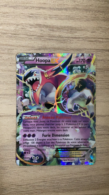 Hoopa EX Carte Pokemon - Nintendo. Par .