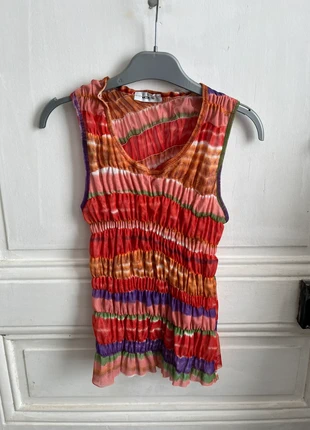 Top smocks multicolore upcycling, marke: upcycling, zustand: Sehr gut, größe: S / 36 / 8, 13,00 €, 14,35 € inklusive Vinted-Käuferschutz