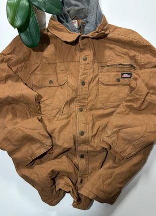Giacca Dickies Vintage Marrone, marke: Dickies, zustand: Sehr gut, größe: L, 39,99 €, 42,69 € inklusive Vinted-Käuferschutz