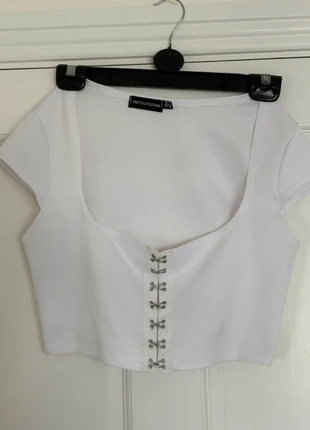 PLT Corset Top, brand: PrettyLittleThing, condition: Good, size: L / 40 / 12, €1.50, €2.28 includes Buyer Protection
