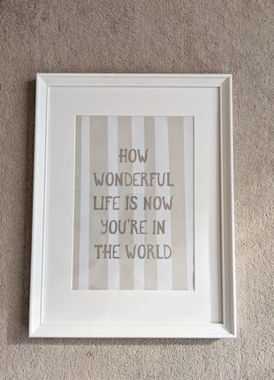 🤍 Lovely mint and white stripe people How wonderful life is now you're in the world, brand: Art, condition: New with tags, £5.00, £5.70 includes Buyer Protection