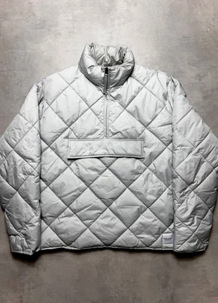 Veste Half Zip Matelassé chaude grise homme taille S, marca: BoohooMAN, estado: Nuevo sin etiquetas, tamaño: S, 19,00 €, 20,65 € Protección al comprador incluida