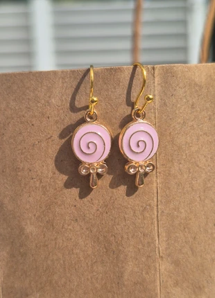 #boucles d'oreilles #fleurs #acier inoxydable #femme #charmes #doré #marron #automne#vinted, marque: Fait Main, état: Neuf avec étiquette, 4,00 €, 4,90 € Protection acheteurs incluse