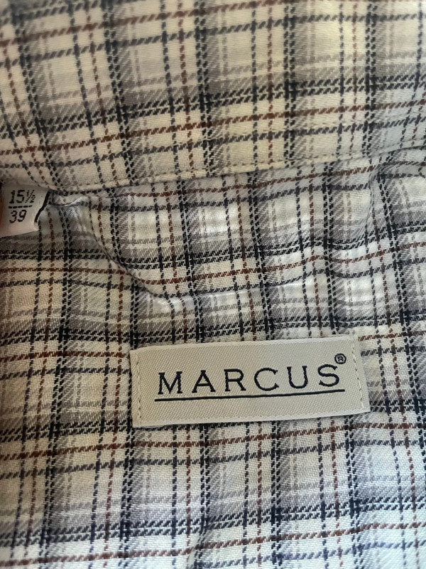 Camicia quadri Marcus taglia M 15 1/2 | 39 4