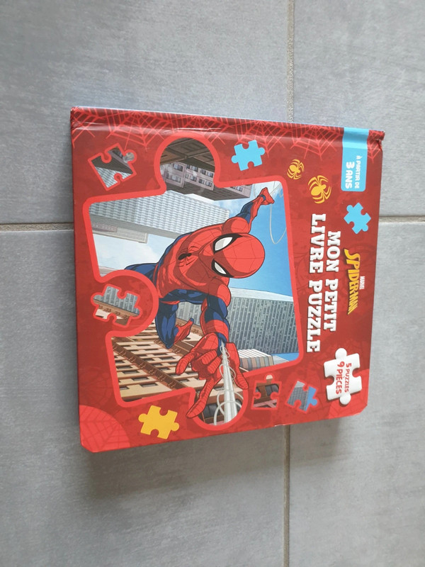 Livre puzzles spiderman