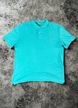 Y2K Vintage Nautica Polo Shirt in Hellblau – XL, brand: Nautica, condizioni: Ottime, taglia: XL, €10.00, €11.20 include la Protezione acquisti