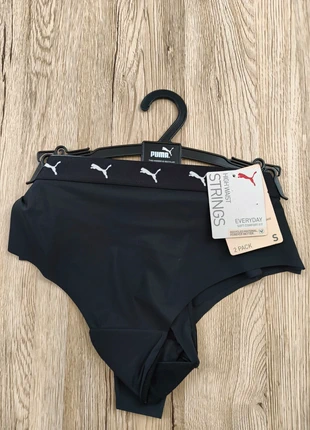 Puma – Lot de 2 strings taille haute femme – Noir – Taille S 36 - Fitness Running Sport, marque: Puma, état: Neuf avec étiquette, taille: S / 36 / 8, 15,00 €, 16,45 € Protection acheteurs incluse