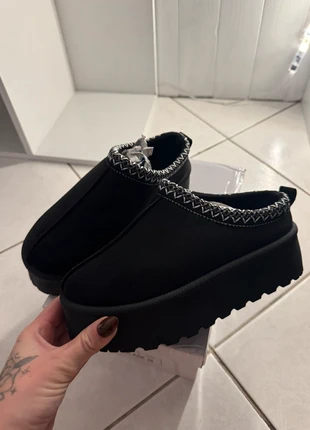 Bottine noire fourrée mini plate-forme, brand: Bestelle, condition: New with tags, size: 36, €10.00, €11.20 includes Buyer Protection