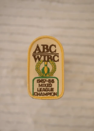 Patch Vintage Bowling 1987-88 - US, marque: Collection, état: Neuf sans étiquette, 4,00 €, 4,90 € Protection acheteurs incluse
