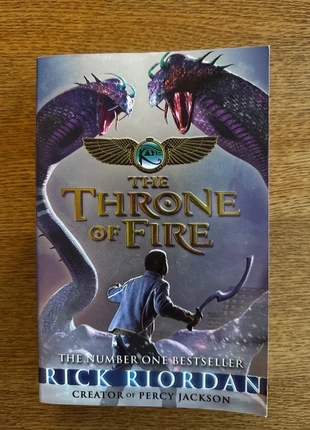 The Throne of Fire - book by Rick Riordan, condition: Very good, £1.00, £1.75 includes Buyer Protection