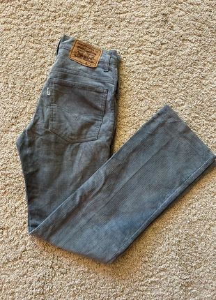 Pantalon velours bleu gris homme Levis W25 L32, marque: Levi's, état: Très bon état, taille: W25 | FR 34, 19,99 €, 21,69 € Protection acheteurs (Pro) incluse