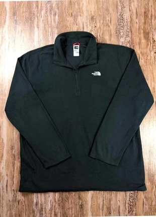 polaire 1/4zip halfzip col camionneur The North Face noir logo brodé | Taille XXL, marque: The North Face, état: Très bon état, taille: XXL, 24,95 €, 26,90 € Protection acheteurs (Pro) incluse