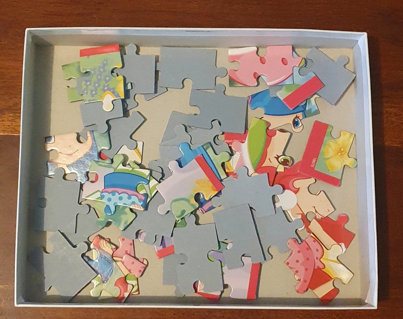 Puzzle 45 pièces - Charlotte aux fraises - MB Puzzle - 5 ans et