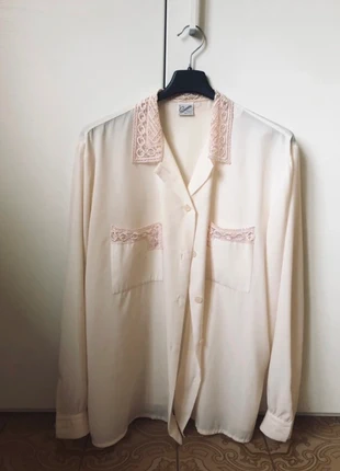 Camicia rosa con pizzo tg 51 - Camicia donna elegante - Camicia vestibilità ampia, marke: Primavera, zustand: Sehr gut, größe: XL / 42 / 14, 6,50 €, 7,53 € inklusive Vinted-Käuferschutz