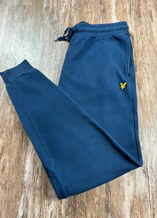 Jogging lyle & scott bleu marine logo brodé | Taille M, merk: Lyle & Scott, staat: Heel goed, maat: M, € 25,00, € 26,95 inclusief Kopersbescherming