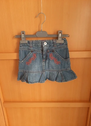 Jupe en jeans, brand: Kid Kanai, condition: Very good, size: 3 years / 98 cm, €1.00, €1.75 includes Buyer Protection