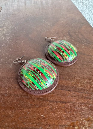 Boucles d’oreilles unique créatrice pâte fimo unique, brand: FIMO, condition: Very good, €16.00, €17.50 includes Buyer Protection