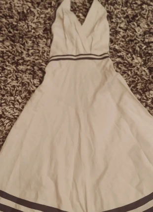 Vestido crema, estado: Muy bueno, tamaño: L / 40 / 12, 5,00 €, 5,95 € Protección al comprador incluida