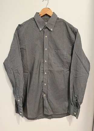 Chemise Lacoste noir et blanche à carreaux logo brodé édition devanlay - Taille M, marque: Lacoste, état: Très bon état, taille: M, 20,00 €, 21,70 € Protection acheteurs (Pro) incluse