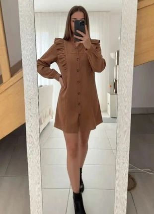 Robe marron, merk: Edelhof, staat: Heel goed, maat: M / 38 / 10, € 37,00, € 39,55 inclusief Kopersbescherming Pro