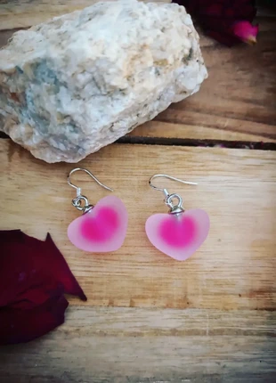 Boucles d'oreilles cœur, estado: Muy bueno, 3,00 €, 3,85 € Protección al comprador Pro incluida