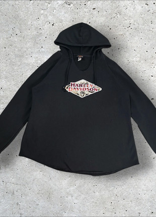 Sweat Harley Davidson Motor Col V Vintage Retro Y2K Sweater Noir - Taille L Femme -1932, brand: Harley Davidson, condition: Very good, size: L / 40 / 12, 44.90 €, 47.85 € includes Buyer Protection