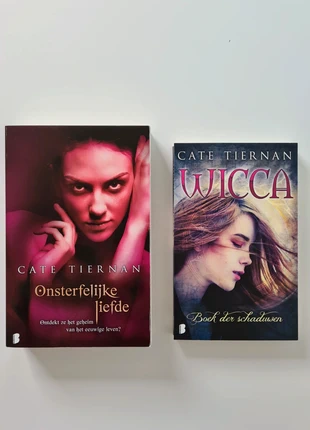 Cate Tiernan - Onsterfelijke liefde & Boek der schaduwen, estado: Muito bom, €5.00, €5.95 inclui Proteção do Comprador