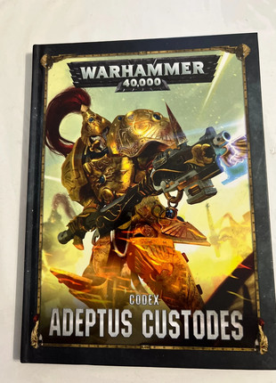 Warhammer 40,000 Codex Adeptus Custodes, marque: Games Workshop, état: Très bon état, 12,00 €, 13,30 € Protection acheteurs incluse